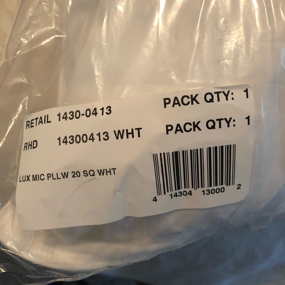 Restoration Hardware Other Rh Luxury Micromax Downalternative Accent Pillow Poshmark